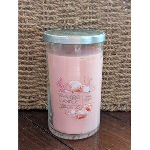 Yankee Candle Pink Sands Large 14.25oz Jar With Lid - Beachy Scented Candle
